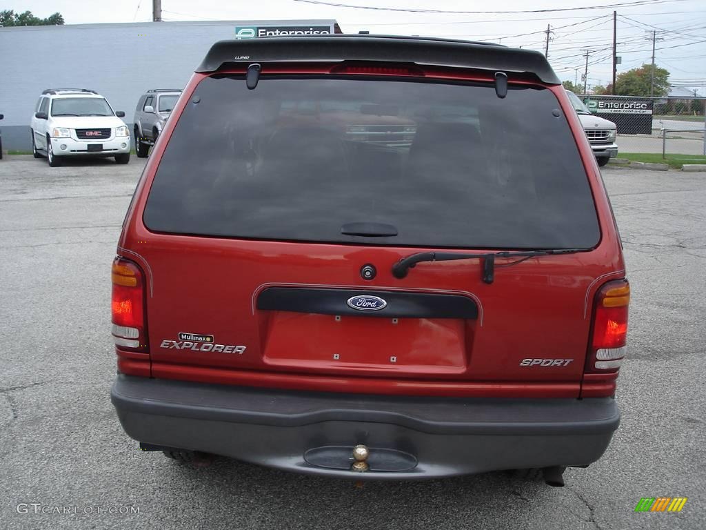 1998 Explorer Sport 4x4 - Bright Amber Metallic / Medium Prairie Tan photo #6