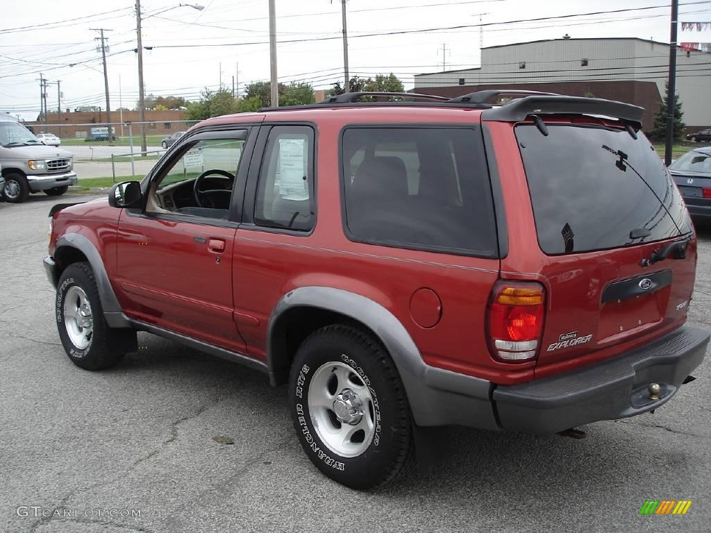 1998 Explorer Sport 4x4 - Bright Amber Metallic / Medium Prairie Tan photo #7