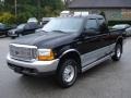 Black 1999 Ford F250 Super Duty XLT Extended Cab 4x4
