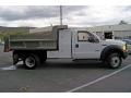 Oxford White - F450 Super Duty XL Regular Cab Chassis Dump Truck Photo No. 5