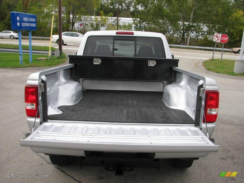 2007 Ranger XLT SuperCab 4x4 - Silver Metallic / Medium Dark Flint photo #8