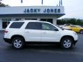 2010 Summit White GMC Acadia SLE  photo #1