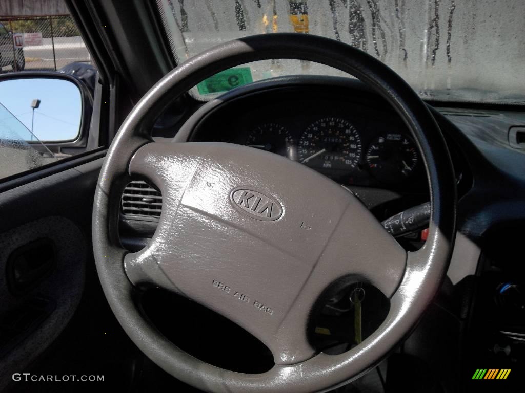 1997 Sportage 4x4 - Crystal White / Gray photo #13