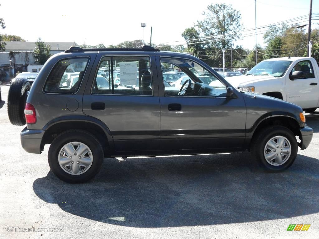 2001 Sportage  - Pewter Gray / Gray photo #4