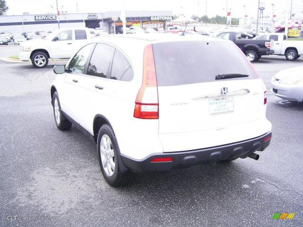 2008 CR-V EX - Taffeta White / Gray photo #2