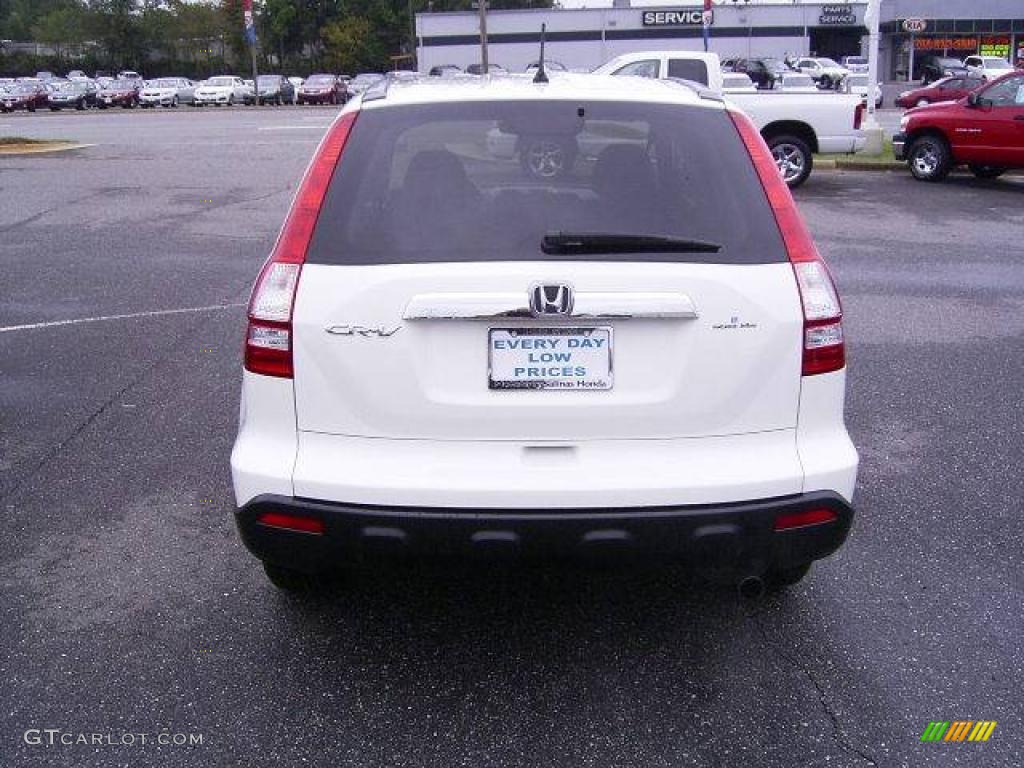2008 CR-V EX - Taffeta White / Gray photo #3