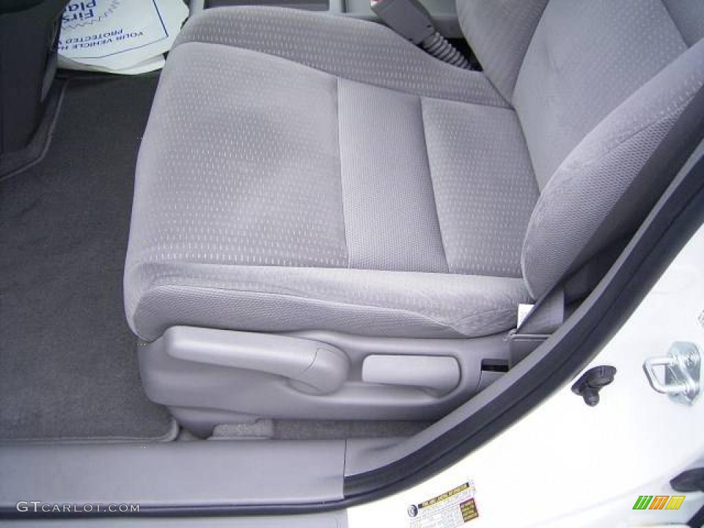 2008 CR-V EX - Taffeta White / Gray photo #8