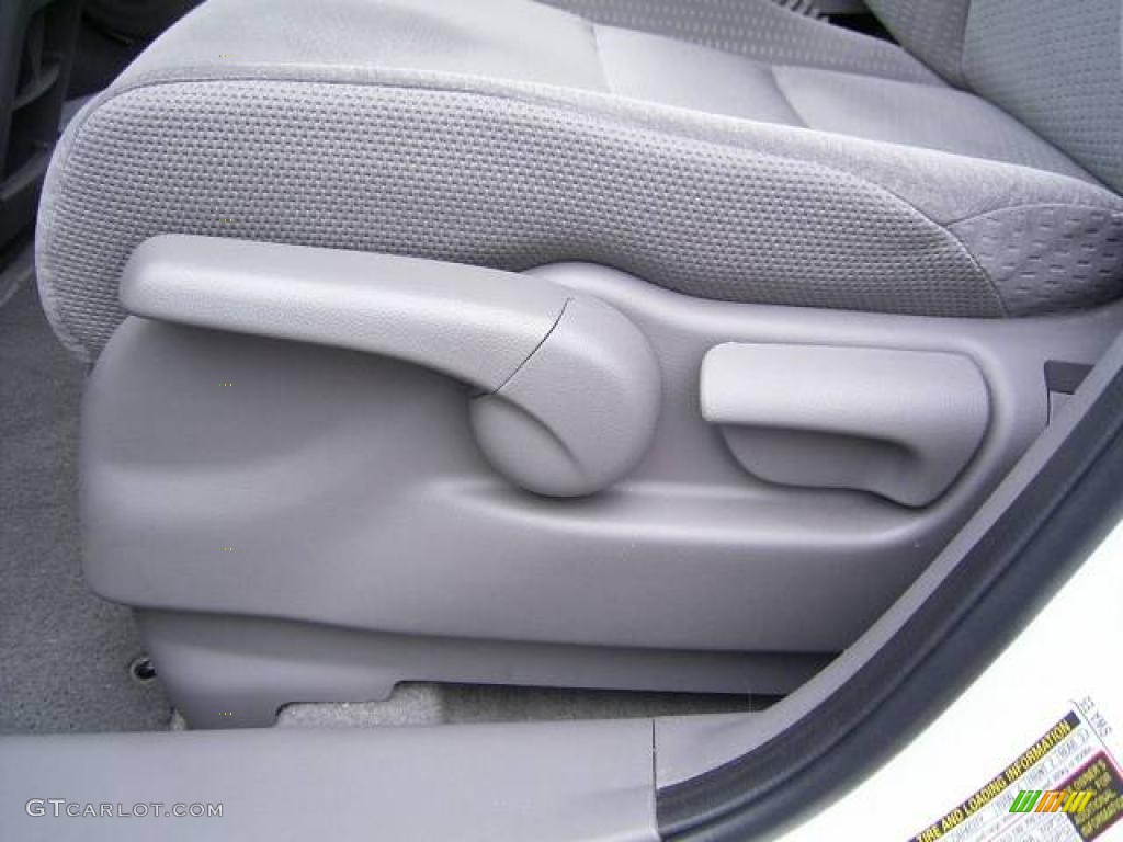 2008 CR-V EX - Taffeta White / Gray photo #9