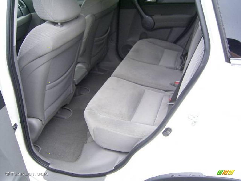 2008 CR-V EX - Taffeta White / Gray photo #11