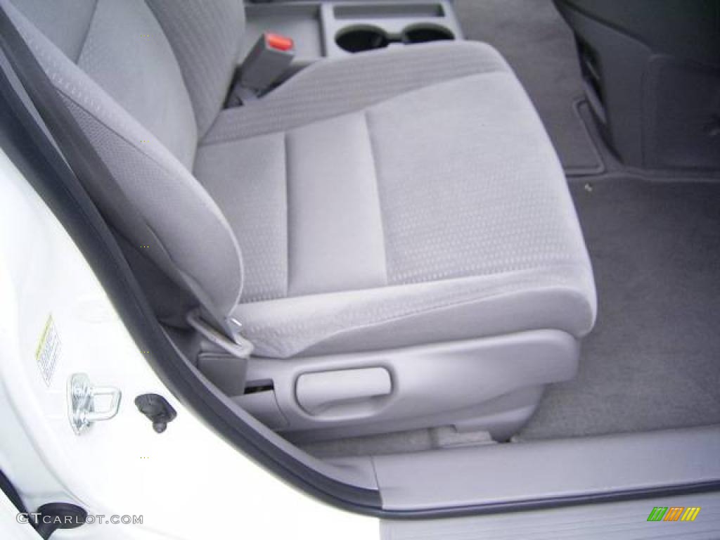 2008 CR-V EX - Taffeta White / Gray photo #14