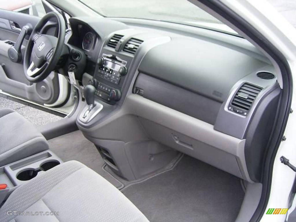 2008 CR-V EX - Taffeta White / Gray photo #15
