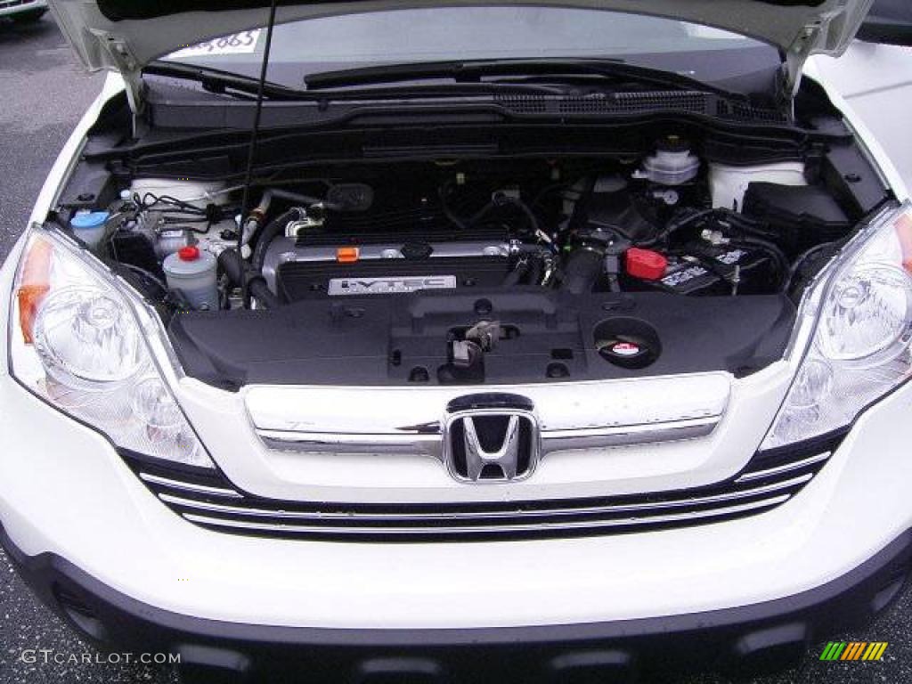 2008 CR-V EX - Taffeta White / Gray photo #19