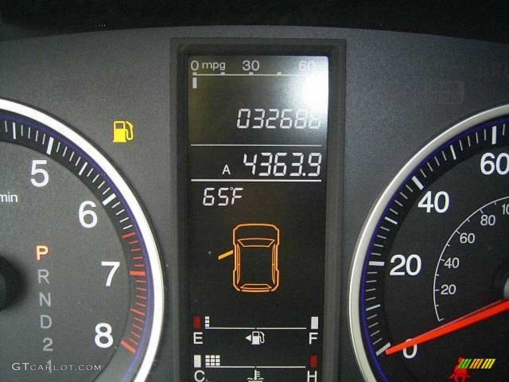2008 CR-V EX - Taffeta White / Gray photo #25