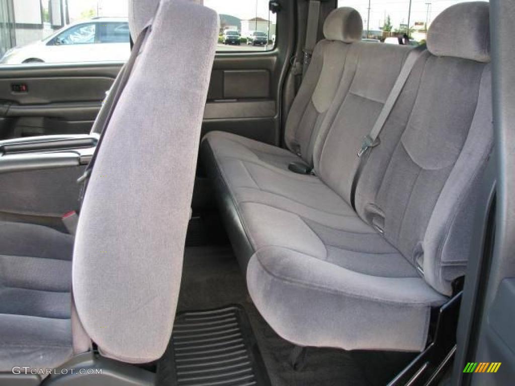 2006 Sierra 1500 SLE Extended Cab 4x4 - Stealth Gray Metallic / Dark Pewter photo #10