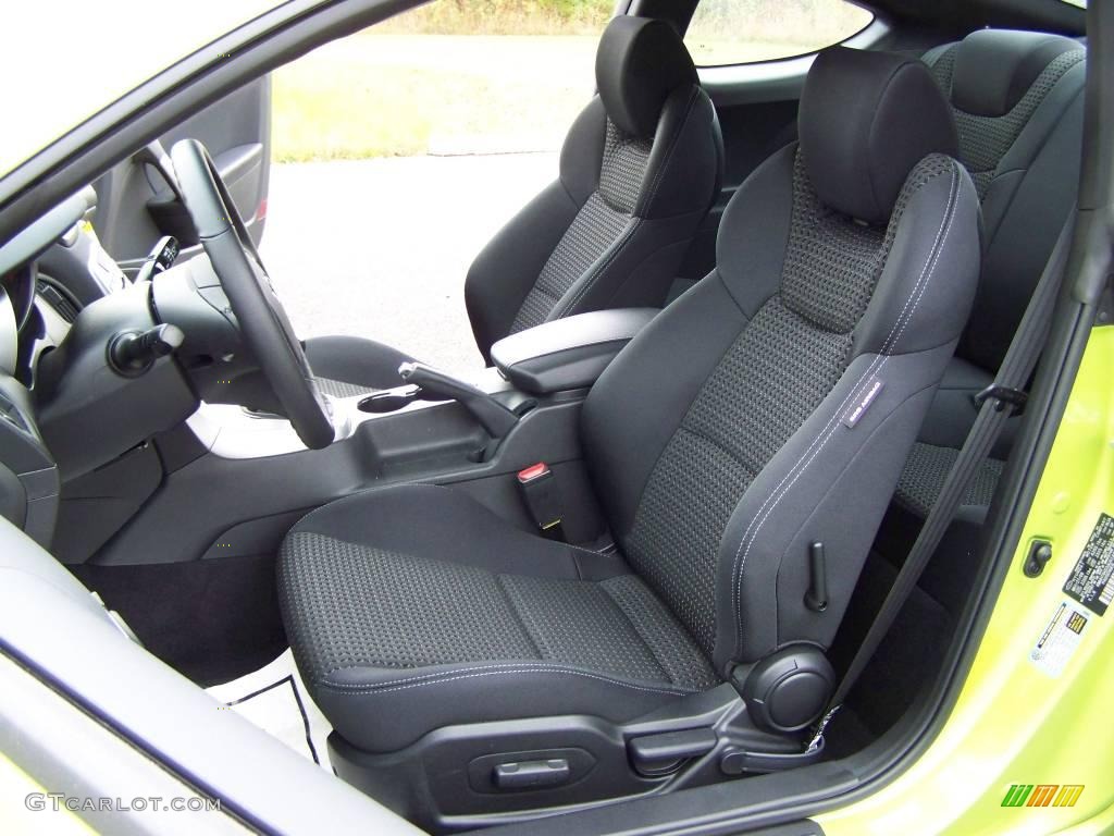2010 Genesis Coupe 2.0T Premium - Lime Rock Green / Black photo #10