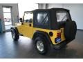 2001 Solar Yellow Jeep Wrangler Sport 4x4  photo #5
