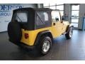 2001 Solar Yellow Jeep Wrangler Sport 4x4  photo #7