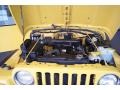 2001 Solar Yellow Jeep Wrangler Sport 4x4  photo #9