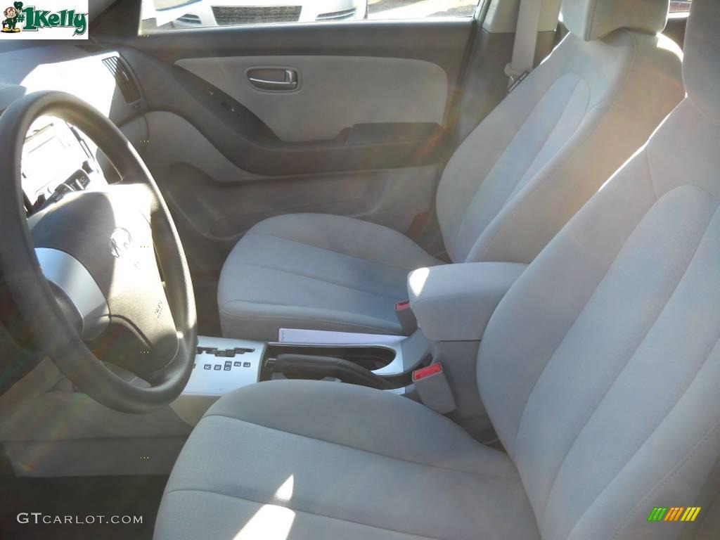 2009 Elantra GLS Sedan - Quicksilver / Gray photo #9