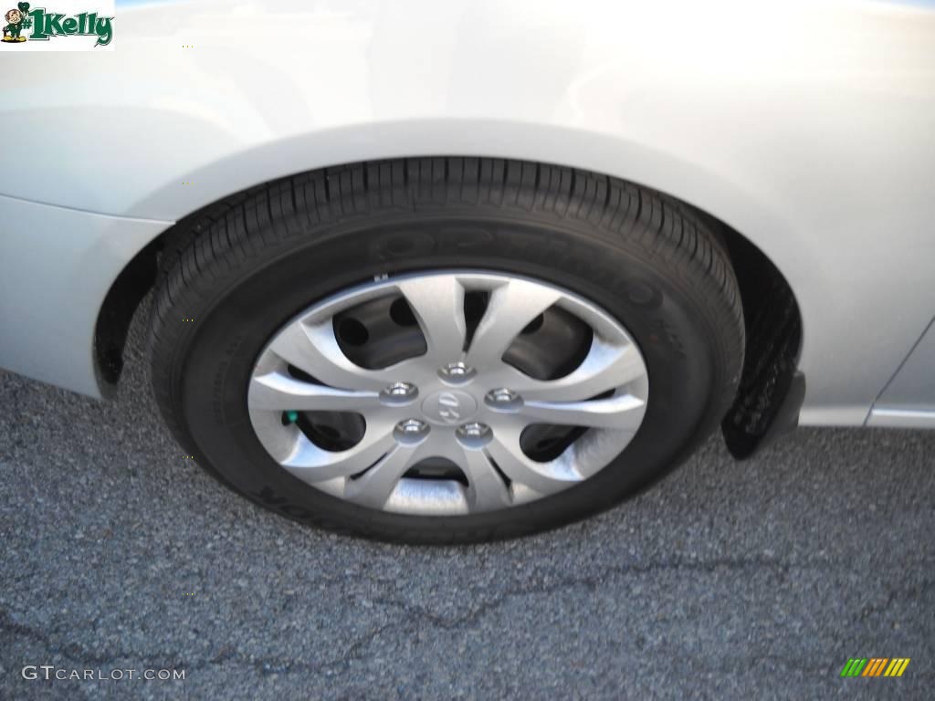 2009 Elantra GLS Sedan - Quicksilver / Gray photo #14
