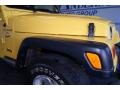 2001 Solar Yellow Jeep Wrangler Sport 4x4  photo #18