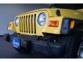 2001 Solar Yellow Jeep Wrangler Sport 4x4  photo #20