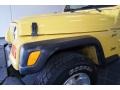 2001 Solar Yellow Jeep Wrangler Sport 4x4  photo #21