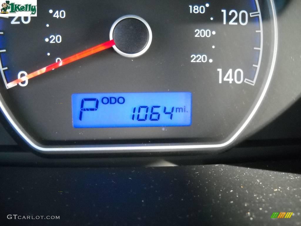 2009 Elantra GLS Sedan - Quicksilver / Gray photo #20