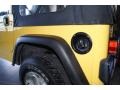 2001 Solar Yellow Jeep Wrangler Sport 4x4  photo #24