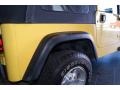 2001 Solar Yellow Jeep Wrangler Sport 4x4  photo #27
