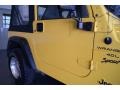 2001 Solar Yellow Jeep Wrangler Sport 4x4  photo #28