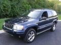 2004 Midnight Blue Pearl Jeep Grand Cherokee Overland 4x4  photo #3