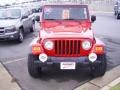 2005 Flame Red Jeep Wrangler SE 4x4  photo #6
