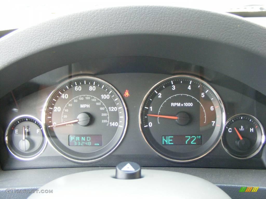 2007 Grand Cherokee Limited 4x4 - Bright Silver Metallic / Medium Slate Gray photo #9