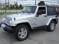 Bright Silver Metallic - Wrangler Sahara 4x4 Photo No. 1