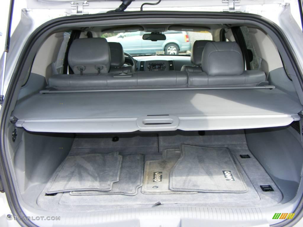 2007 Grand Cherokee Limited 4x4 - Bright Silver Metallic / Medium Slate Gray photo #42