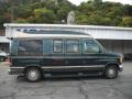 1997 Green/Light Saddle Metallic Ford E Series Van E150 Conversion Van  photo #1