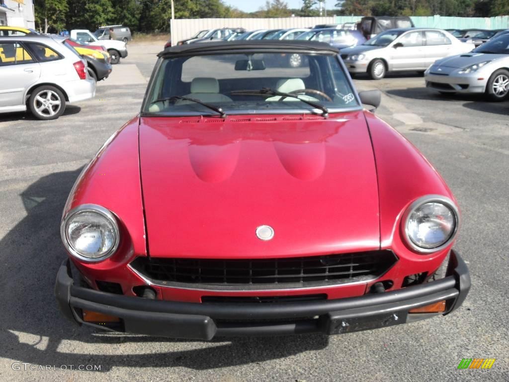 1968 124 Spider Convertible - Red / Grey photo #1