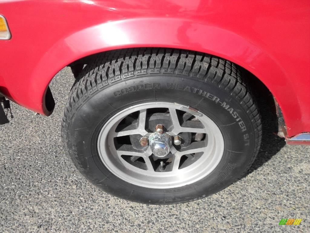 1968 124 Spider Convertible - Red / Grey photo #11