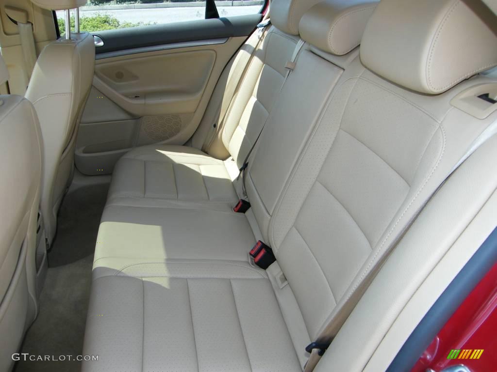 2006 Jetta TDI Sedan - Spice Red Metallic / Pure Beige photo #22