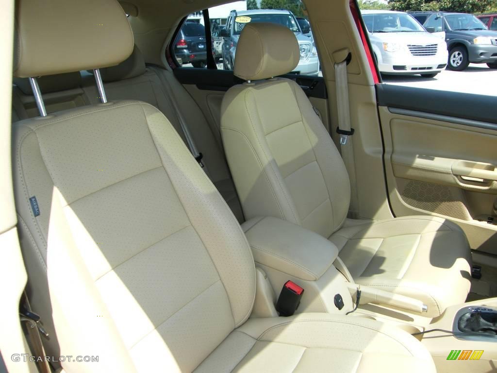2006 Jetta TDI Sedan - Spice Red Metallic / Pure Beige photo #27