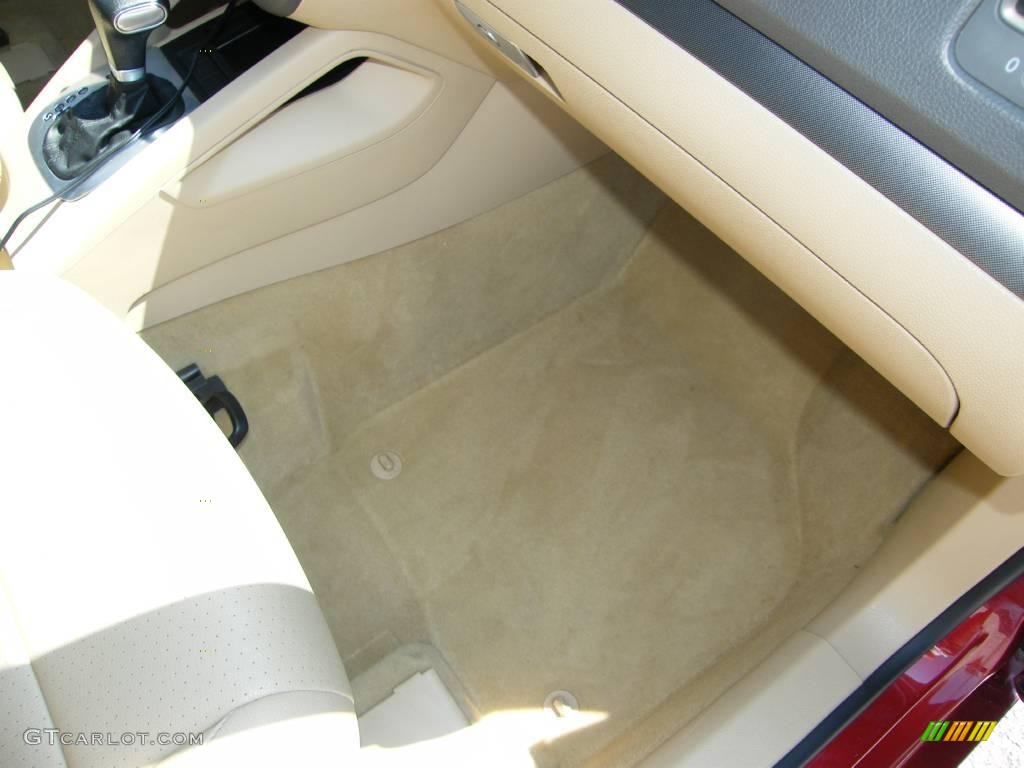 2006 Jetta TDI Sedan - Spice Red Metallic / Pure Beige photo #28