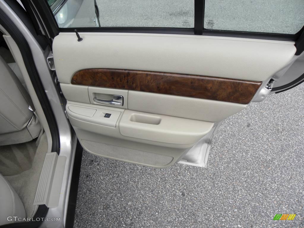 2009 Grand Marquis LS Ultimate Edition - Silver Birch Metallic / Light Camel photo #11