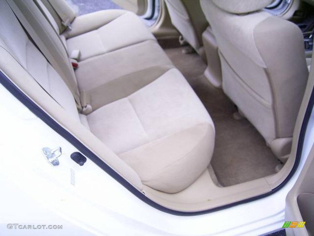 2008 Accord LX Sedan - Taffeta White / Ivory photo #15