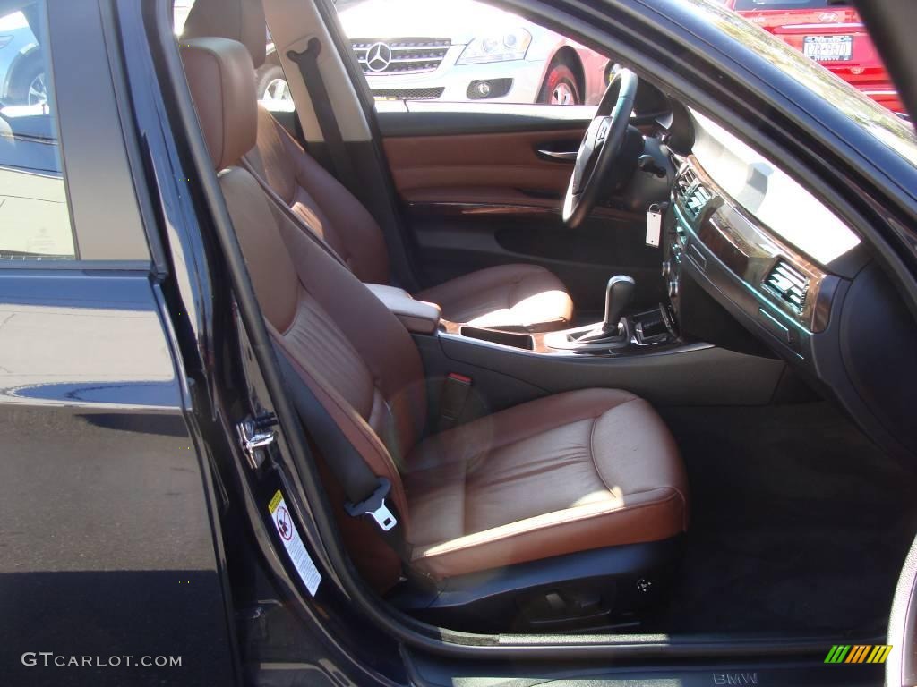 2007 3 Series 328xi Sedan - Monaco Blue Metallic / Terra/Black Dakota Leather photo #16