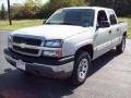 2005 Silver Birch Metallic Chevrolet Silverado 1500 LS Crew Cab 4x4  photo #2