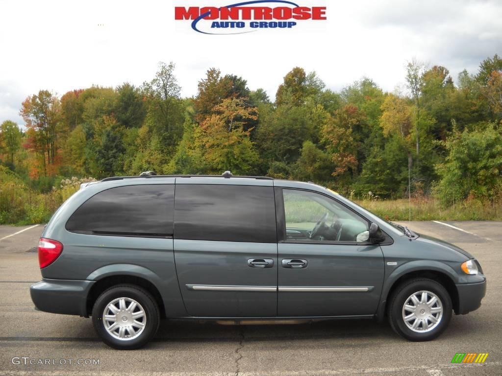 2007 Town & Country Touring - Magnesium Pearl / Medium Slate Gray photo #1