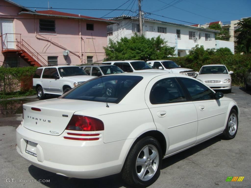 2006 Stratus SXT Sedan - Stone White / Dark Slate Grey photo #3