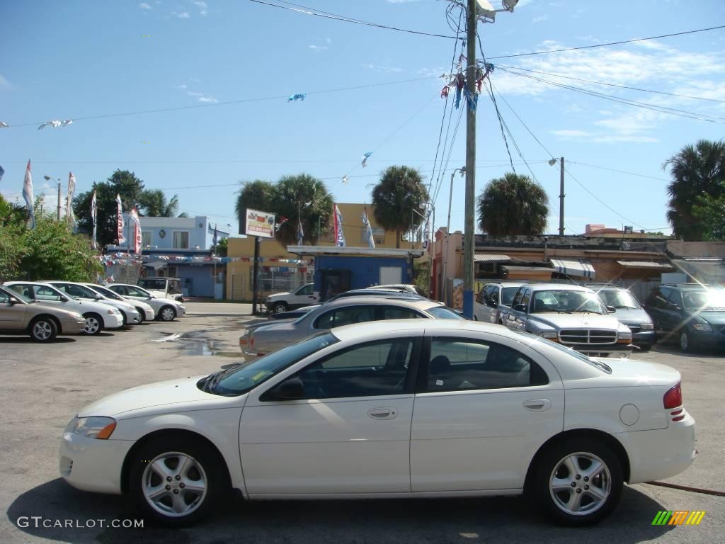 2006 Stratus SXT Sedan - Stone White / Dark Slate Grey photo #6