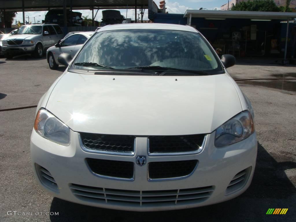2006 Stratus SXT Sedan - Stone White / Dark Slate Grey photo #8